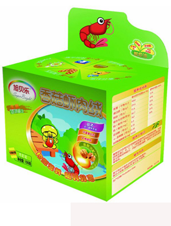 旭貝樂核桃油香菇蝦肉絨