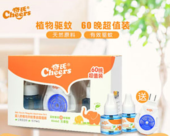 奇氏嬰兒舒眠電熱蚊香液超值裝