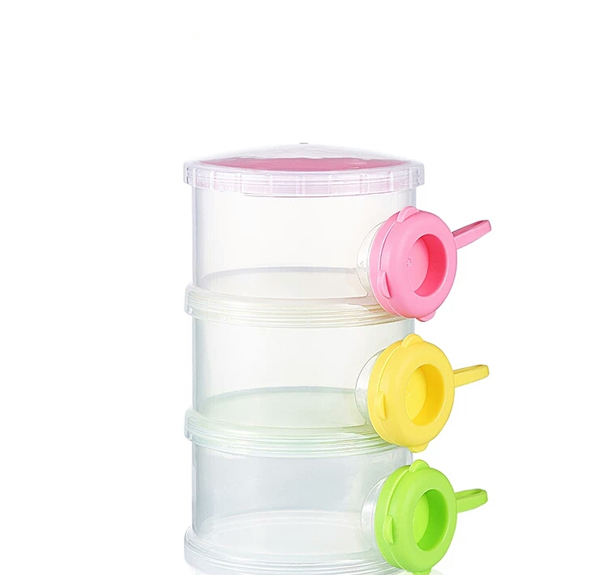 盟寶三層側(cè)開(kāi)奶粉盒