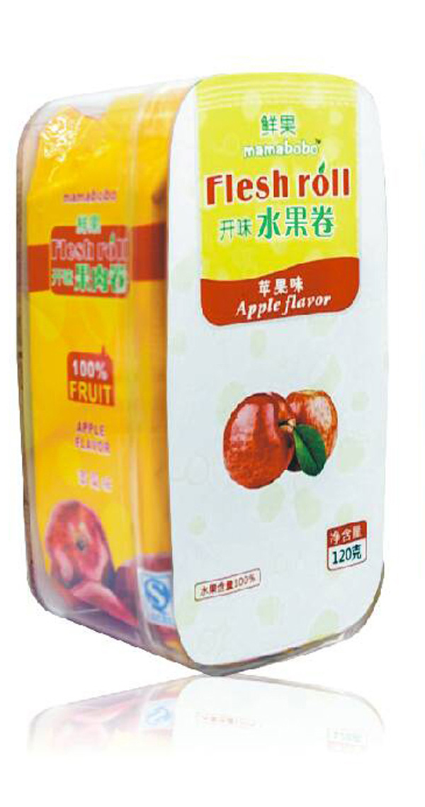 mamabobo開(kāi)味水果卷-蘋果味