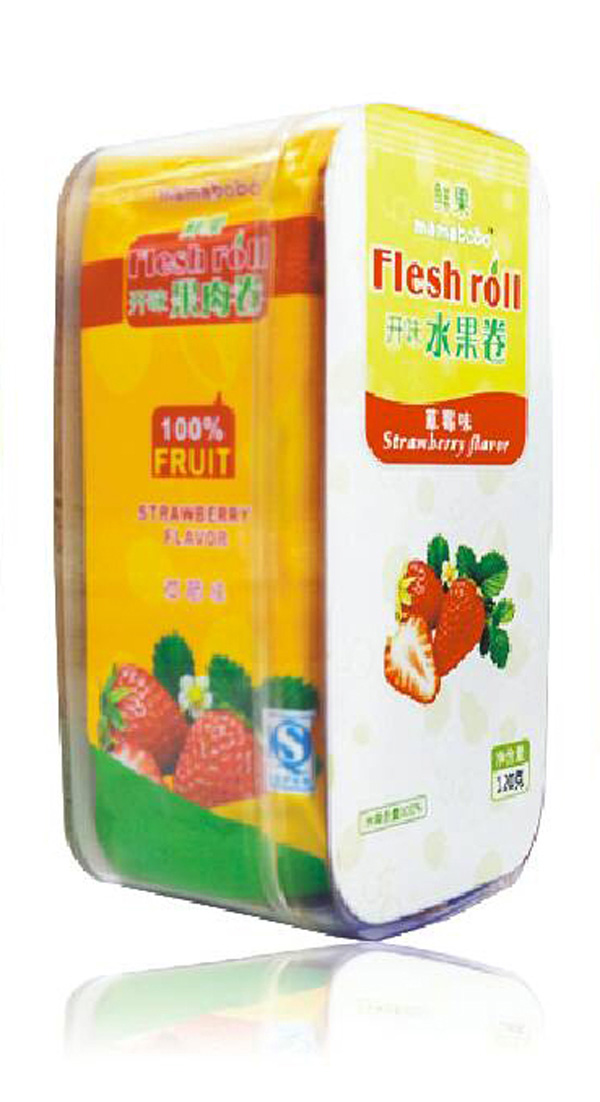 mamabobo開(kāi)味水果卷-草莓味
