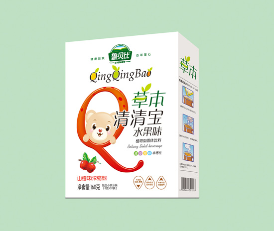 魯貝比草本寶山楂味清清寶盒裝