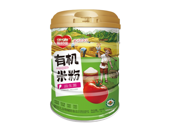 聰幼佳有機(jī)米粉-益生菌