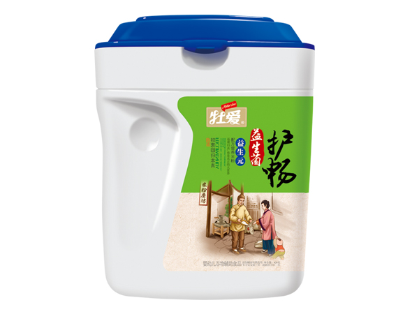 牡愛益生菌護(hù)暢米粉-益生元 桶裝