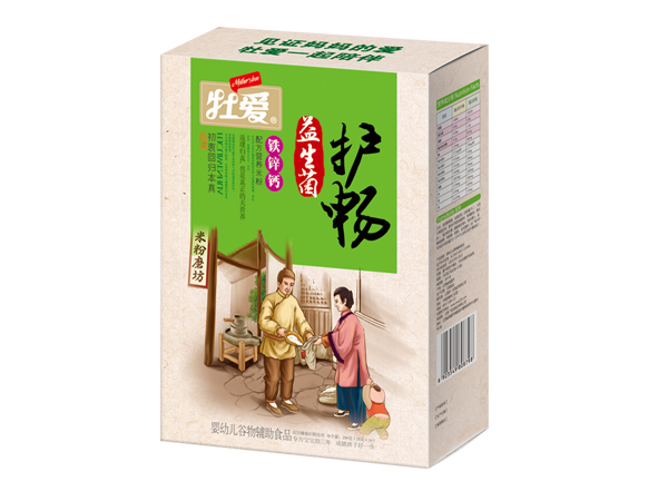 牡愛益生菌護(hù)暢米粉-鐵鋅鈣