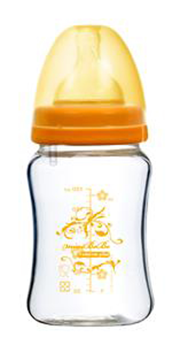 小蜜蜂防脹氣葫蘆寬口玻璃奶瓶180ml.jpg 小蜜蜂防脹氣葫蘆寬口玻璃奶瓶180ml.jpg