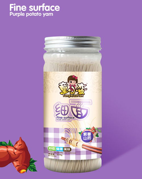 童小蠻紫薯山藥細(xì)面