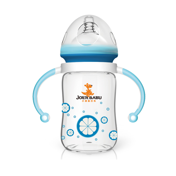 小袋鼠巴布PP奶瓶BP-831 藍(lán)色
