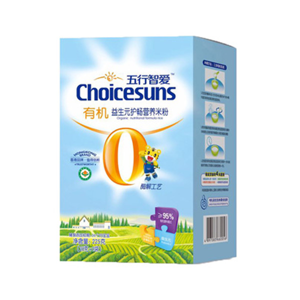 初臣氏五行智愛有機(jī) 益生元護(hù)暢營養(yǎng)米粉