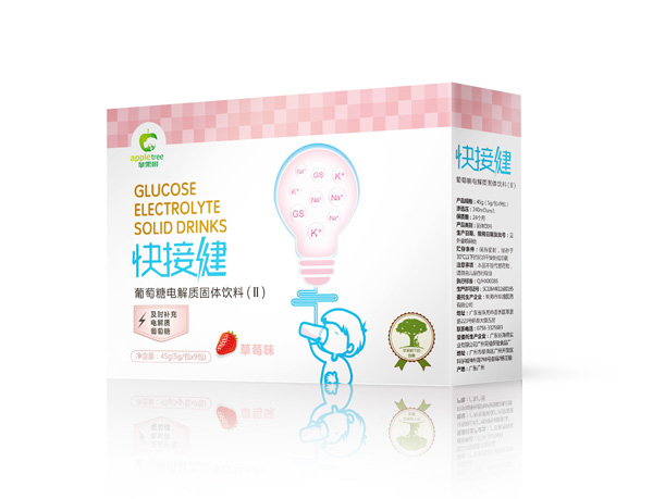 蘋(píng)果樹(shù)快接健葡萄糖電解質(zhì)固體飲料