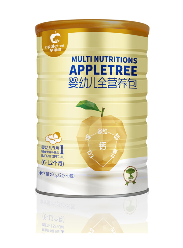蘋(píng)果樹(shù)嬰幼兒全營(yíng)養(yǎng)包(6-12個(gè)月)