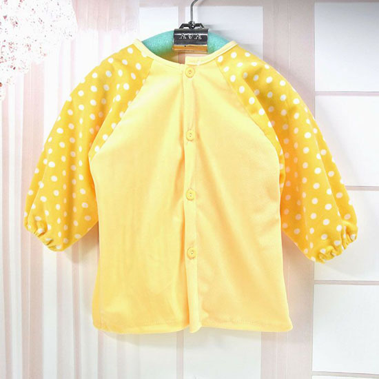 淘貝貓寶寶防水罩衣-黃色款式.jpg 淘貝貓寶寶防水罩衣-黃色款式.jpg