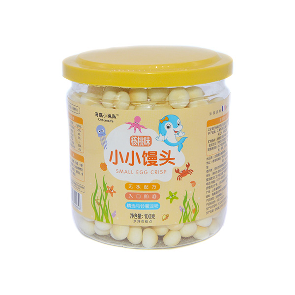 海底小縱隊(duì)小小饅頭核桃味包裝升級100g