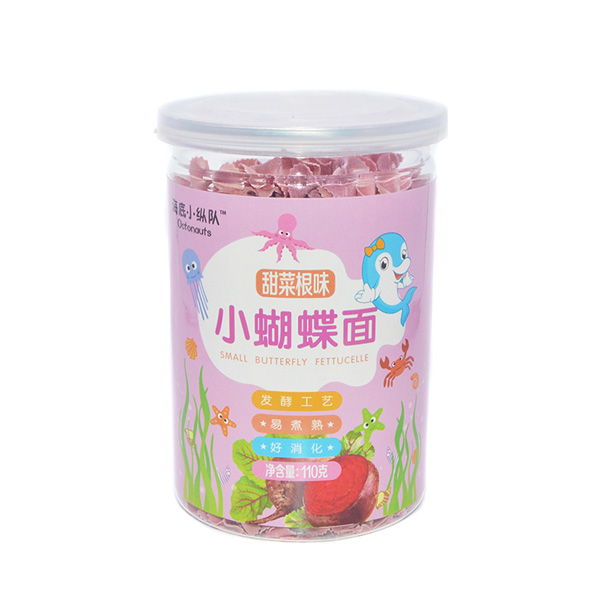 海底小縱隊(duì)小蝴蝶面甜菜根味新品罐裝