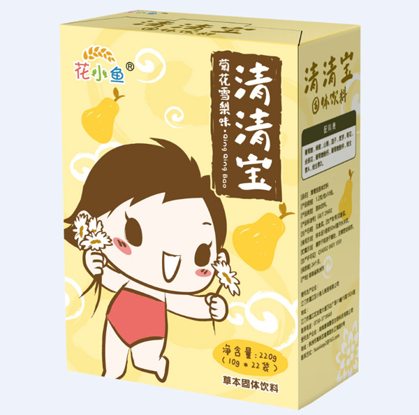 花小魚清寶寶-菊花雪梨味