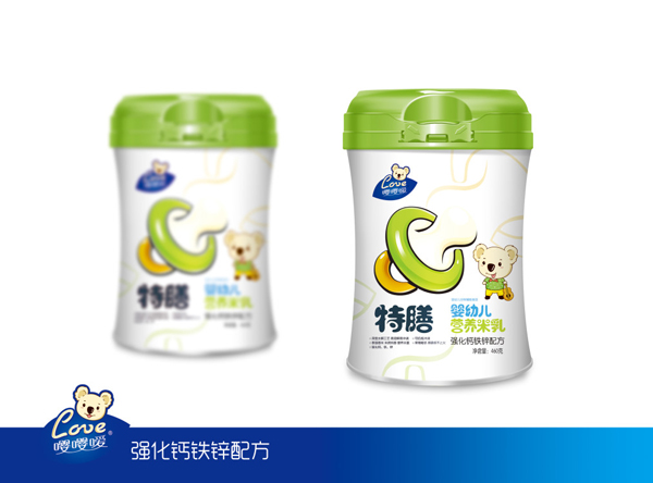 嚶嚶噯特膳嬰幼兒米乳-強(qiáng)化鈣鐵鋅鐵聽