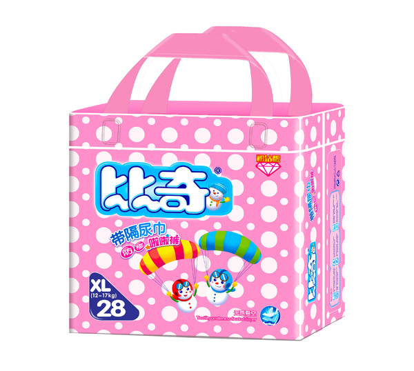 比奇帶隔尿巾防疹啦啦褲XL