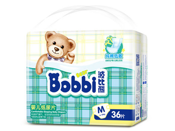 波比熊純棉低敏嬰兒紙尿片M36.jpg 波比熊純棉低敏嬰兒紙尿片M36.jpg