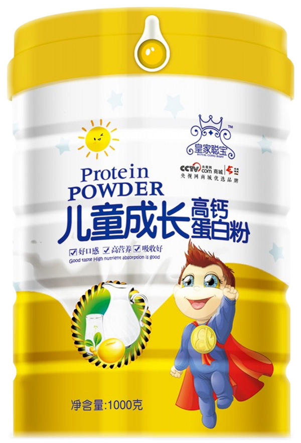 皇家聰寶兒童成長(zhǎng)高鈣蛋白粉