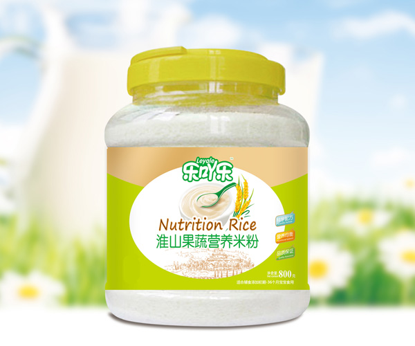 樂吖樂淮山果蔬營(yíng)養(yǎng)米粉桶裝