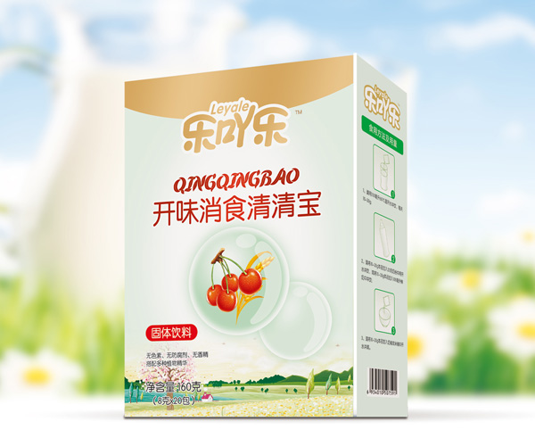 樂(lè)吖樂(lè)開(kāi)味消食清清寶盒裝