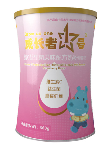 成長者1號維C益生菌果味配方奶粉(草莓味)