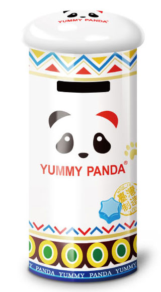 雅米熊貓原裝進口水果糖零錢罐90g.jpg 雅米熊貓原裝進口水果糖零錢罐90g.jpg