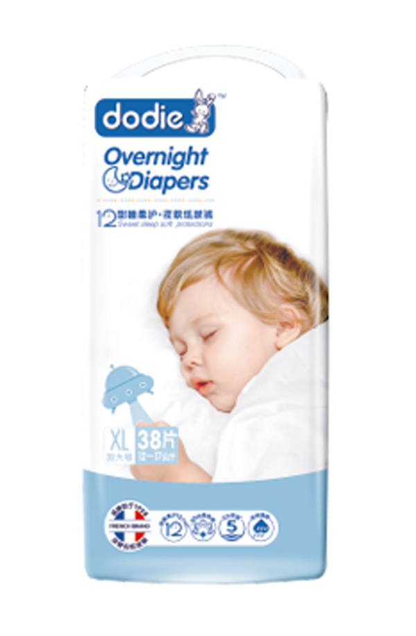 Dodie甜睡柔護(hù)·夜款嬰兒紙尿褲XL