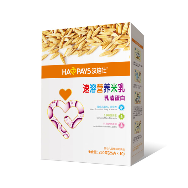 漢培仕速溶營養(yǎng)米乳乳清蛋白盒裝