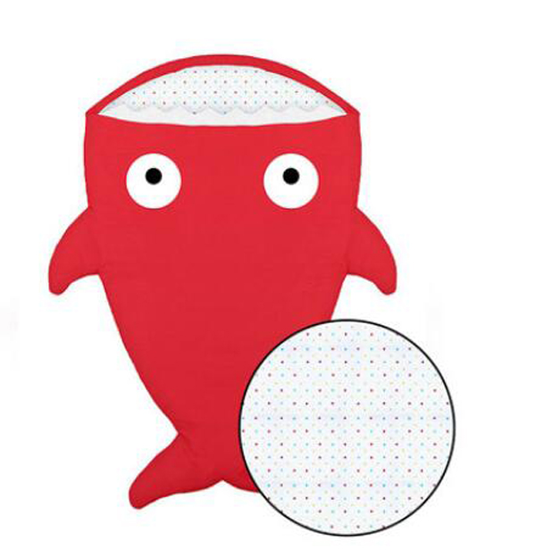 西班牙baby bites 鯊魚睡袋 紅色(內(nèi)襯彩點).jpg 西班牙baby bites 鯊魚睡袋 紅色(內(nèi)襯彩點).jpg