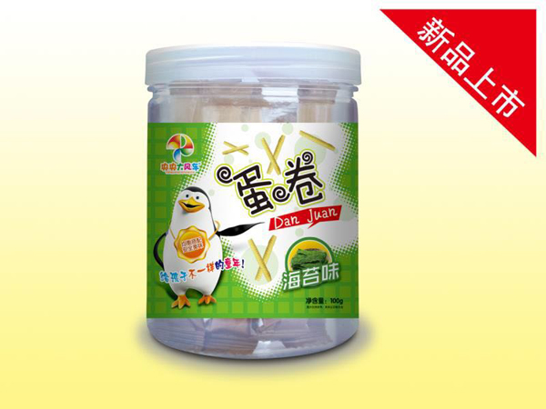 央央大風(fēng)車(chē)蛋卷(海苔味)