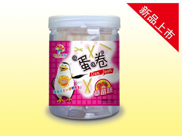 央央大風(fēng)車(chē)蛋卷(草莓味)