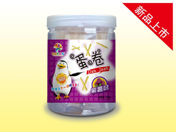 央央大風(fēng)車(chē)蛋卷(紫薯味)