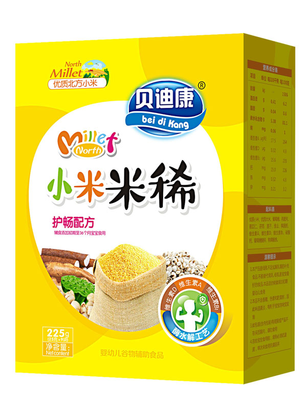 貝迪康小米米稀-護暢配方 盒裝