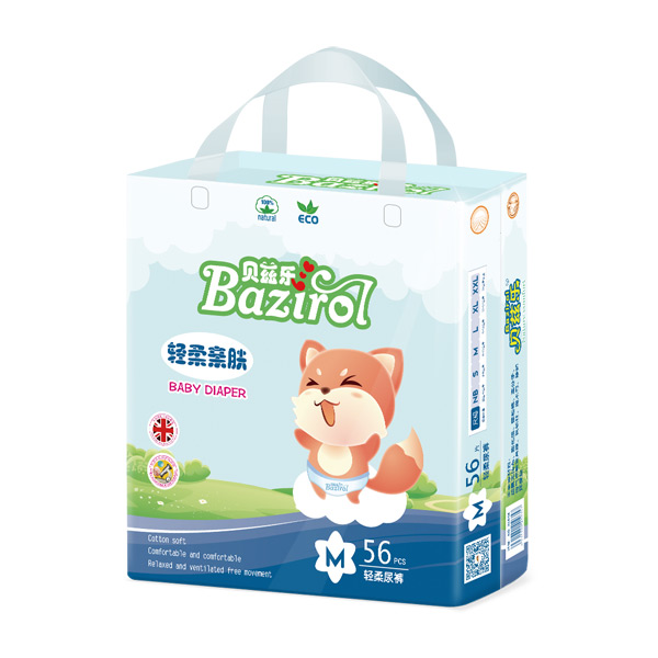 貝茲樂(lè)輕柔尿褲M(mǎn)56