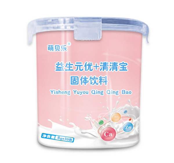 萌貝樂(lè)益生元優(yōu)+清清寶固體飲料