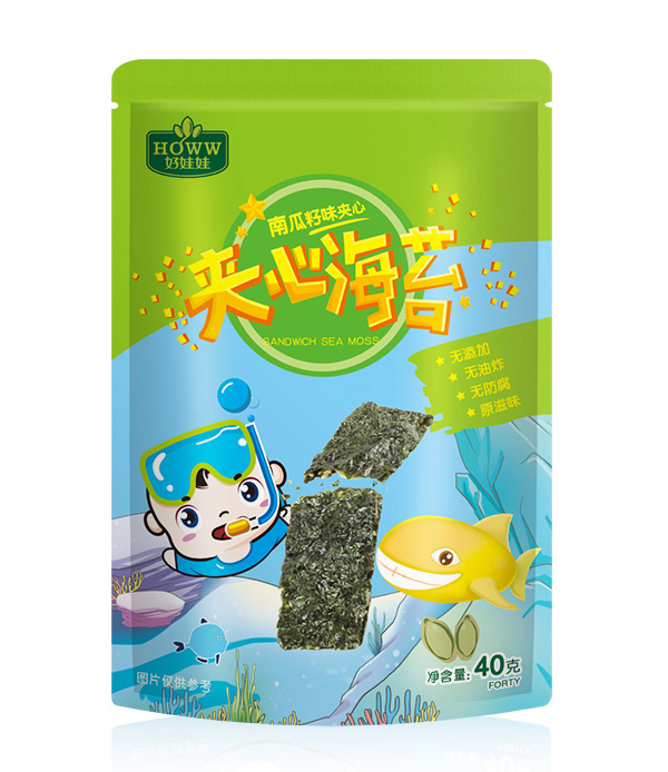 好娃娃南瓜籽味夾心海苔 袋裝