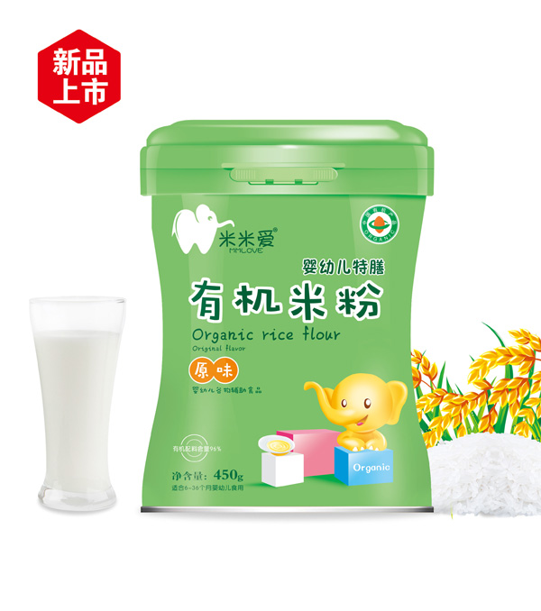 米米愛有機(jī)米粉 原味 聽裝