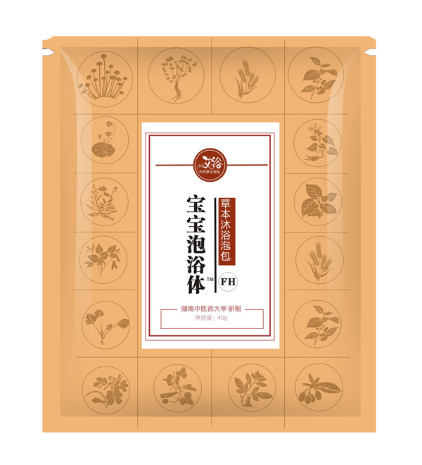 艾裕寶寶泡浴體草本沐浴泡包-風寒