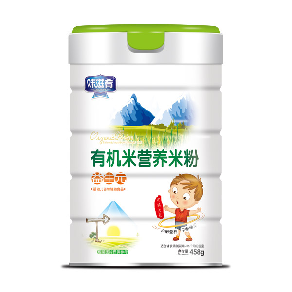 味滋肴有機(jī)米營(yíng)養(yǎng)米粉-益生元罐裝