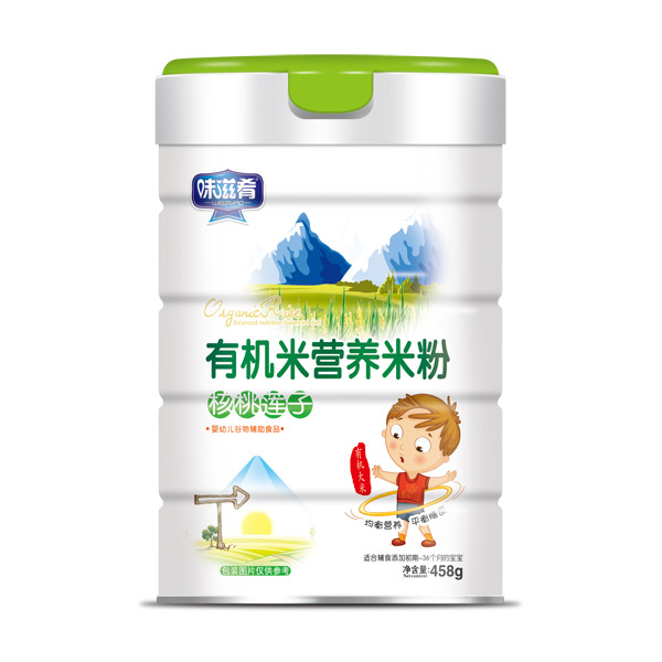 味滋肴有機(jī)米營(yíng)養(yǎng)米粉-核桃蓮子罐裝