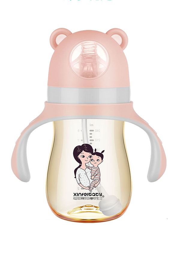 馨菲寶貝超寬口徑PPSU奶瓶240ml粉色.jpg