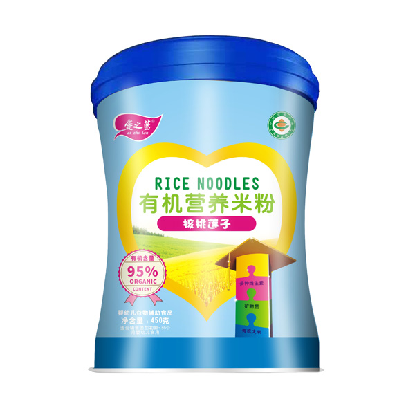 愛之藍(lán)有機(jī)營(yíng)養(yǎng)米粉核桃蓮子