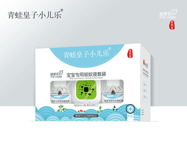 青蛙皇子小兒樂資然堂植草萃寶寶專用驅(qū)蚊液套裝