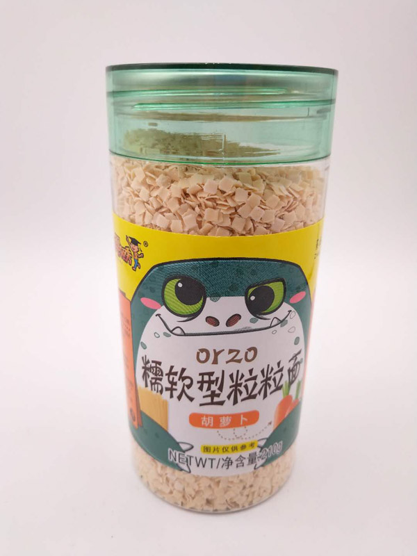 精嬰領(lǐng)秀糯軟型蝴蝶面-胡蘿卜