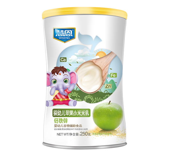慧恩嬰幼兒蘋果小米米乳(鈣鐵鋅)