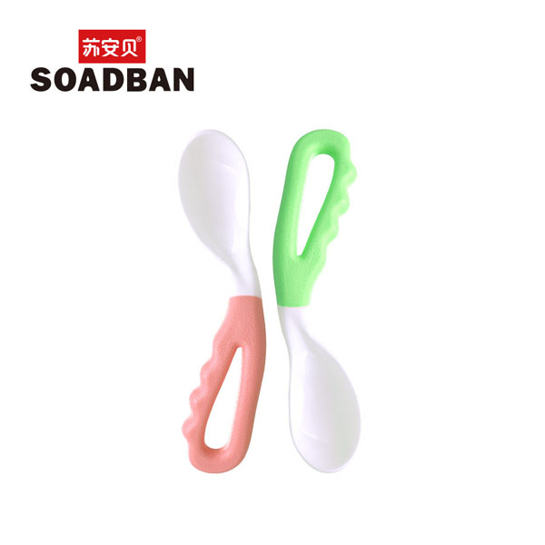 蘇安貝A8056兒童歪頭訓練勺(兩支裝)