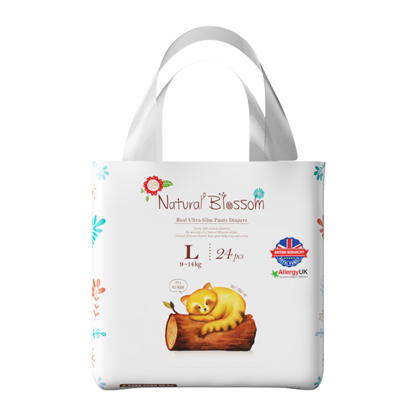 韓國(guó)自然花蕾嬰兒柔薄步步褲L24