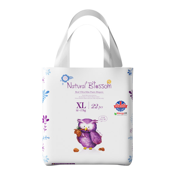 韓國(guó)自然花蕾嬰兒柔薄步步褲XL22