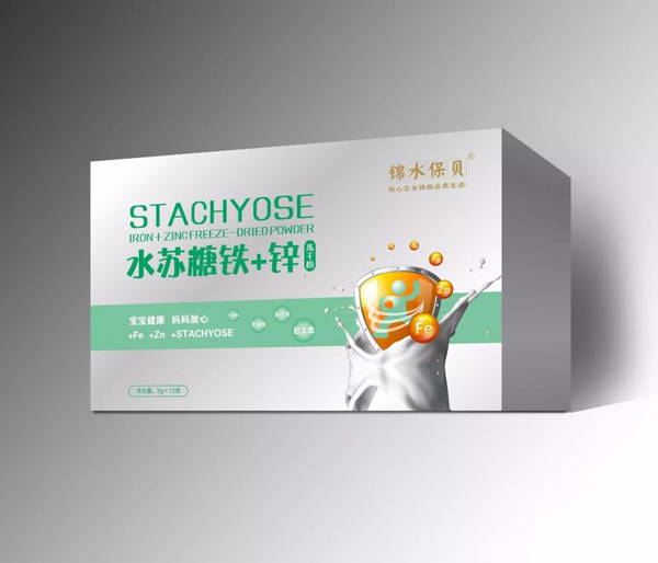 錦水保貝水蘇糖鐵+鋅凍干粉